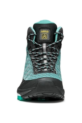 Asolo Falcon Black/aqua Green Gore Tex Kadın Outdoor Bot Mavi