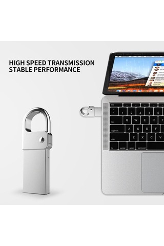 Usb2.0 Usb Flash Disk Mükemmel Uyumluluk Çok Fonksiyonlu Koruma Su Geçirmez Kompakt Ve Taşıması Kolay Metal Tasarım 16gb