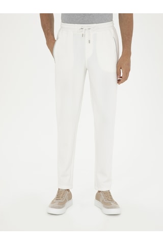 Cacharel Beyaz Slim Fit Eşofman Altı