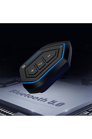 Ximistore9 X6 Motosiklet Kask Kulaklığı - Bluetooth 5.0, 1500mah, Ipx67 Su Geçirmez, Çift Bağlantı, Gürültü Önleme