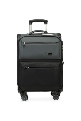 Lumberjack Tekstıl Cıft Renk -k 5fx Siyah Unisex Küçük Boy Valiz 000000000101975811 Siyah