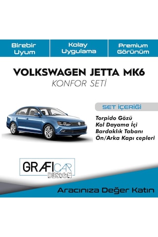 Volkswagen Jetta Mk6 Konfor Seti - Ses Giderici Kumaş Kapla...