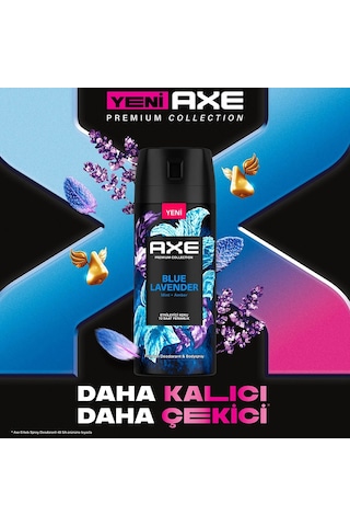 Axe Blue Lavender Erkek Sprey Deodorant 3 x 150 ML
