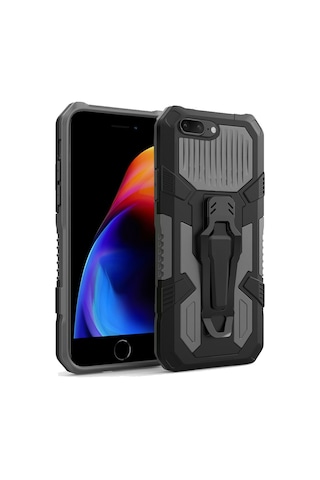 Apple Uyumlu iPhone 7 / 8 Plus Zırh Tank Kılıf Yüksek Koruma