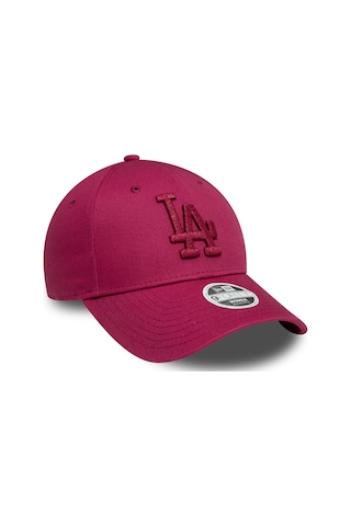 New Era La Dodgers Kadın Metalik Logo Koyu Kırmızı 60595493 Şapka Fuşya