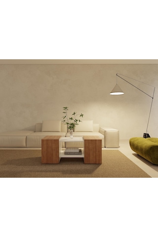 Lupo Orta Sehpa Marbellakiraz Beyaz Renk Beyaz