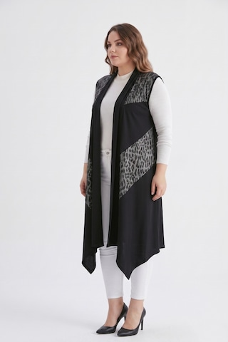 Wearon Kadın Düğmesiz Modelli Yelek 54148 Bgl-st05660 Siyah