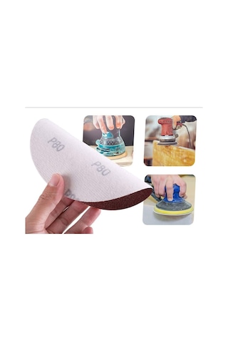 42 Parça 115 Mm Cırt Zımpara Seti + Matkap Aparatı