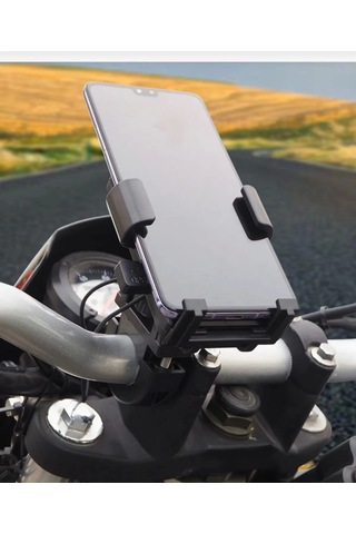 Telefon Tutucu Pratik Tuşlu Ayna Bağlantılı