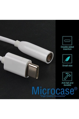 Xiaomi Mi Mix 3 Type-C Kulaklık Dönüştürücü 3.5 Mm Jack Adaptör