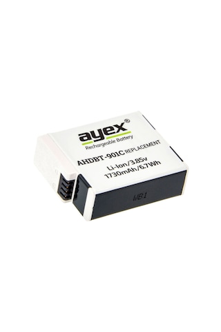 Ayex AHDBT-901C GoPro Hero 9, 10,11, 12 İle Uyumlu Batarya