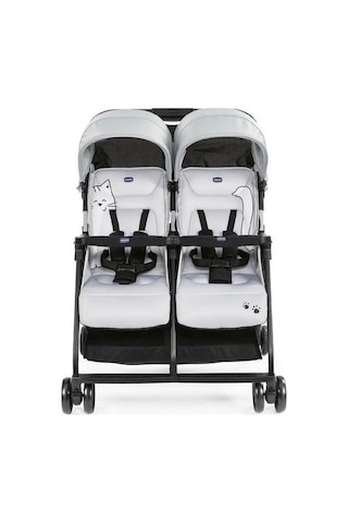 Chicco Ohlala Twin İkiz Bebek Arabası Silver Silver