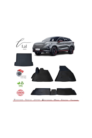 Chery Omada 5 2023+ 3d Havuzlu Paspas Bagaj Havuzu Seti