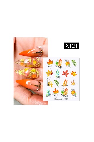 Su Transferli Nail Art Sticker X121 53013-21