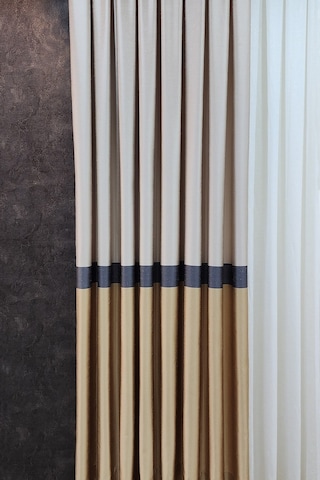 Vita Fon Perde Krem Gri Hardal Renk Krem