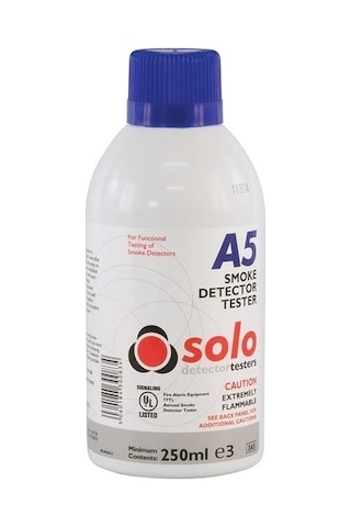 Solo A5 Duman Dedektörü Test Spreyi 250 ML Solo A5 Duman Dedektörü Test Spreyi 250 ML