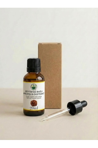 Zeytinyağı Bazlı Propolis Damla Sıvı Propolis Propolis Extract 20 Ml
