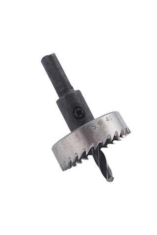 Sointeresting Delik Testeresi Dişi Hss Çelik Delik Testeresi Matkap Ucu Kesici Alet Metal Ahşap Alaşım 40mm