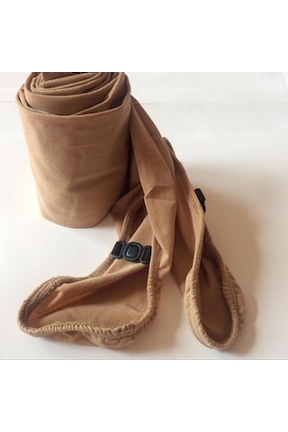 Suntek Artistik Patinaj Sıkı Kız Kadınlar Over Boot Skate Buz Pateni Taytı Ten Rengi