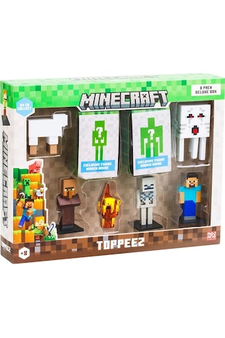 Minecraft 3d Figür Toppeez 8'li Delüks Set Mc2070 Model 1 Marvel