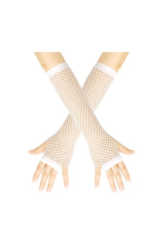 Noxxx File Eldiven Beyaz - Slv04 Noxxx File Eldiven Beyaz - Slv04