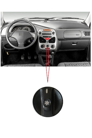 Palio Albea Kalorifer Kumanda Klima Düğmesi