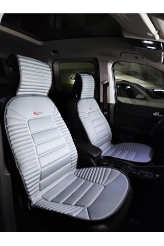 Space Oto Minder Premium001 Özel Tasarım Tüm Araçlara Uyumlu Koltuk Minderi 2'li Set