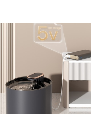 Soulader Akıllı Kedi Ve Köpek Su Pınarı Otomatik Suluk Makinesi Elektronik Hayvan Çeşmesi