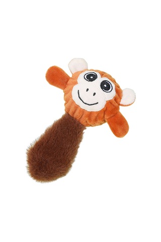 Renkli Sesli Peluş Köpek Isırma Oyuncağı