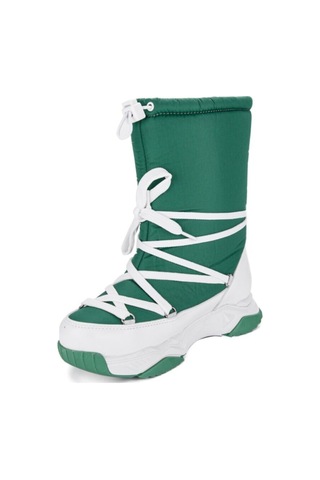 Kadın Bot - Yeşil / Beyaz Yeşil-beyaz