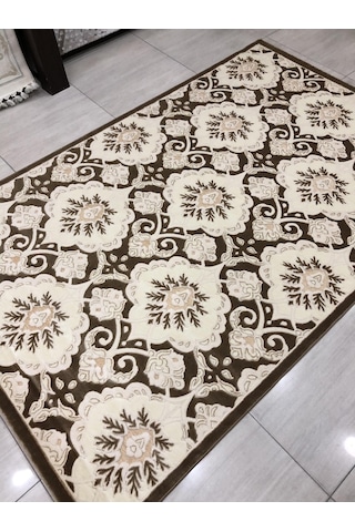 Saray Halı 3B 11255 J-1 Bej 146X236 Krem 4 M2 Halı !