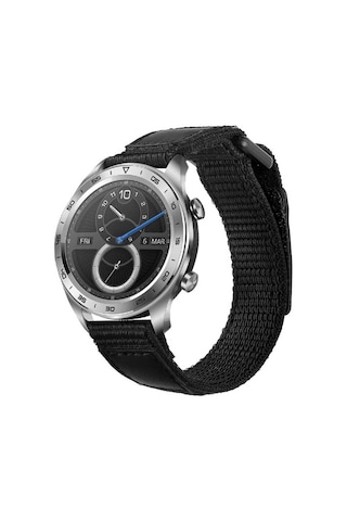 Huawei Watch Gt 3 42mm Magic Nylon Zore Kordon-siyah