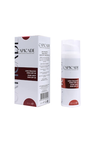 Capicade Leke Önleyici Krem SPF30 50 ML