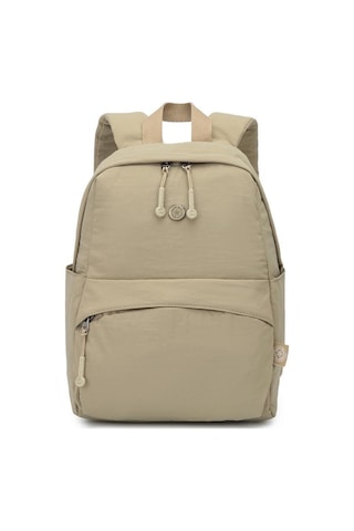Smart Bags Mikro Poly Kumaş Kadın Sırt Çantası 3344 Vizon