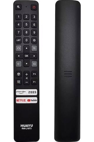 Tcl Rm-l1673 V2 Netflix - Prime Video - Tcl Chanel - Youtube Tuşlu Tcl Lcd Led Tv Kumanda