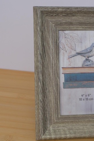 Digithome Dekoratif Mdf Resim Fotoğraf Çerçevesi 10x15 Gri Thn76078 C1-1-18