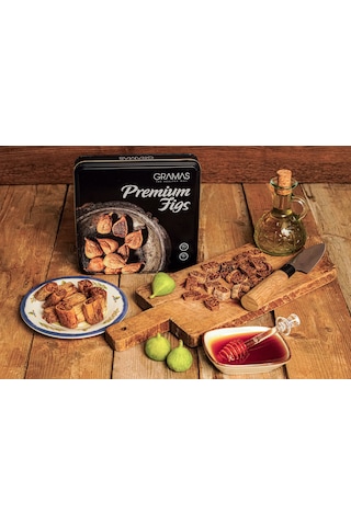 Gramas Sarılı Premium Dağ İnciri Teneke Kutu 330 G