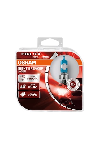 Night Breaker Laser Ampul Hb3-9005 %150 Daha Fazla Işık