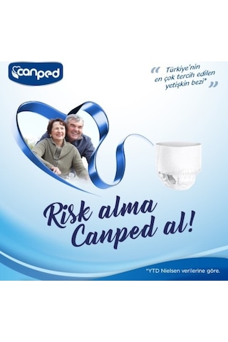 Canped Emici Külot Hasta Bezi M 30'lu