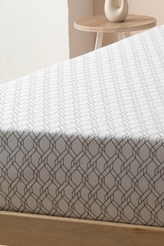 Mix & Match Limoges %100 Pamuk Tek Kişilik 160 X 240 Çarşaf Beyaz