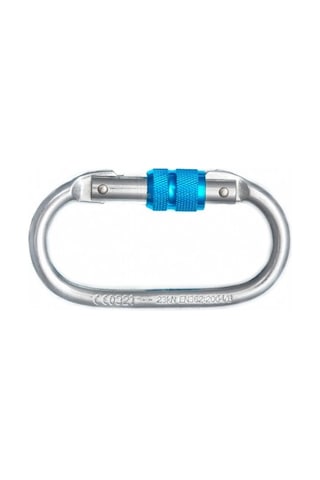 Fixe Symmetric St Screw Gate Kilitli Karabina Silver-Blue Çok Renkli