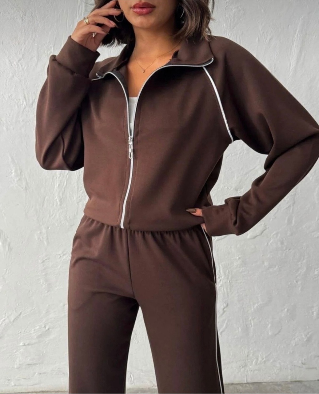 Comfort Eşofman Takımı Kahverengi