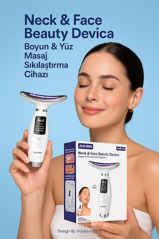 Mo Dou Boyun Ve Yüz Masaj Sıkılaştırma Cihazı