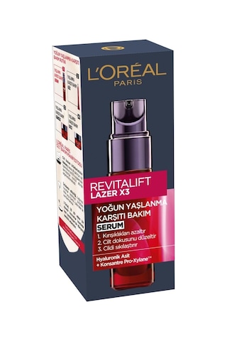 L'Oreal Paris Revitalift Lazer X3 Yaşlanma Karşıtı Serum 30 ML