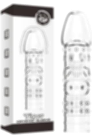 Truva Shop Tiger Özel Kabartma Yüzeyli Klitoris Uyarıcılı Penis Kılıfı