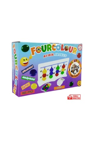 Four Colour Game Zeka Strateji Görsel Algı Aile Kutu Oyunu