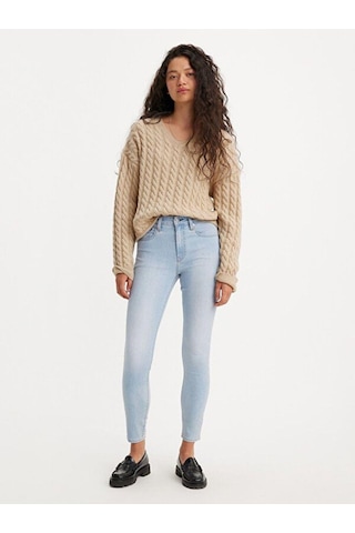 Levi's 721 High Rise Skinny Kadın Jean Pantolon - Cool Nights-2665 Açık Mavi