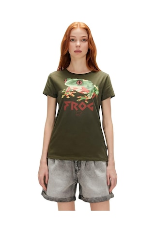 Bad Bear 23.03.07.005-C70 Frog Kadın T-Shirt 001