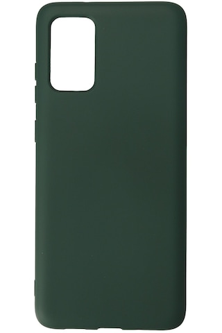 Newface - 229 - Samsung Galaxy Uyumlu S20 Plus Kılıf Nano İçi Kadife Silikon - - Csmo-tex - Koyu Yeşil