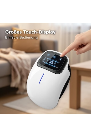 Kızılötesi Isı Ve Kırmızı Işıklı Kablosuz Diz Masaj Cihazı, 3 Titreşim Modu, Evde Veya Hareket Halindeyken Rahatlatıcı Diz Masajı İçin Pilli Ergonomik Diz Masaj Cihazı
